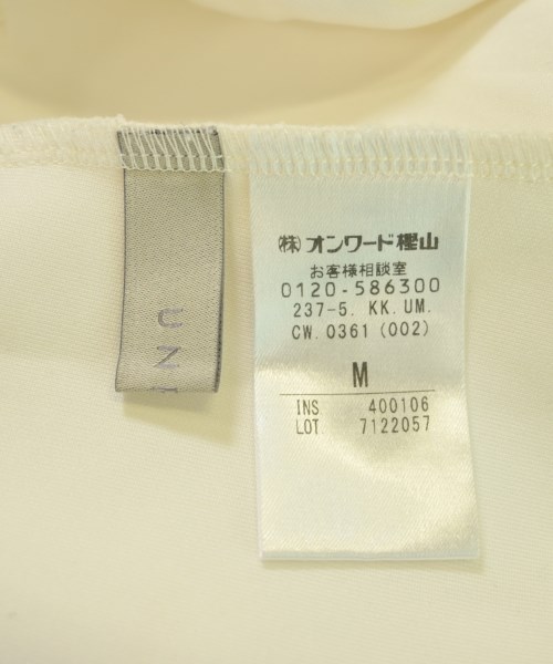 UNFILO（アンフィーロ）Tシャツ・カットソー 白 サイズ:M レディース/2200634627040
