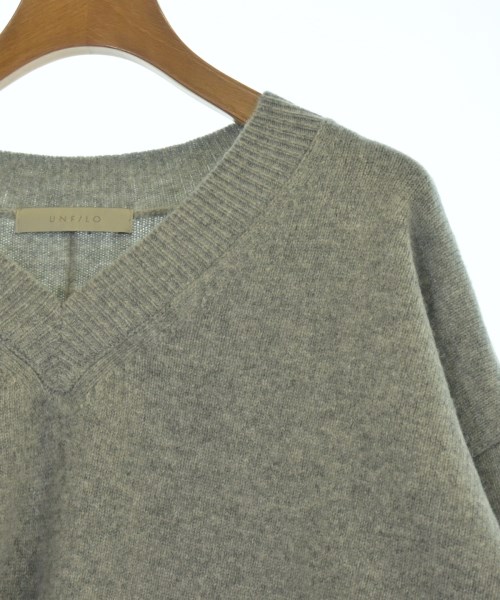 UNFILO（アンフィーロ）ニット・セーター グレー サイズ:M レディース/2200627994074