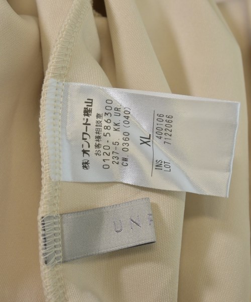 UNFILO（アンフィーロ）スウェット 黄 サイズ:XL レディース/2200628364159