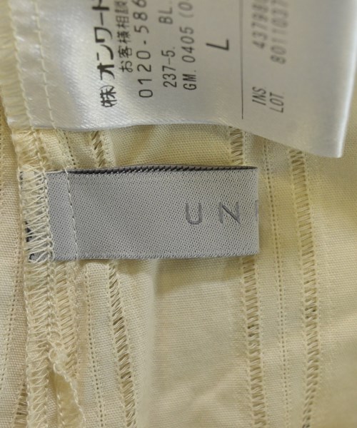 UNFILO（アンフィーロ）ブラウス 黄 サイズ:L レディース/2200632304059