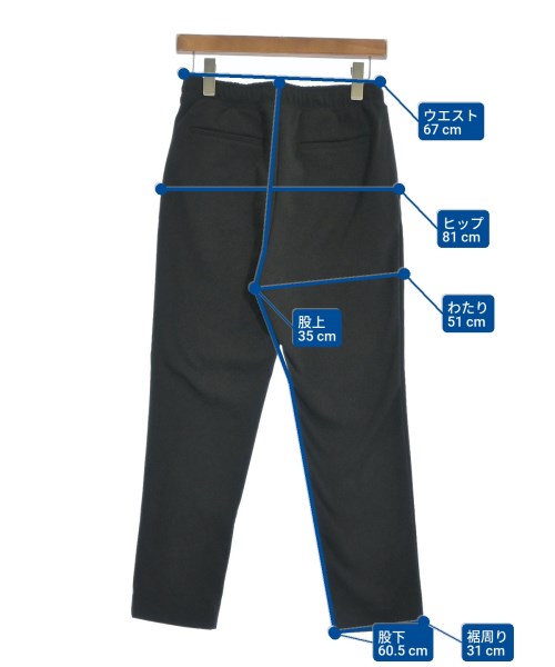 UNFILO（アンフィーロ）スラックス 黒 サイズ:M レディース/2200626555085