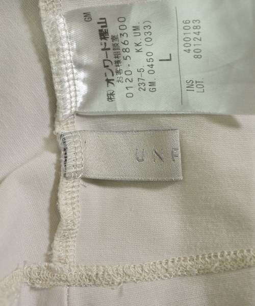 UNFILO（アンフィーロ）Tシャツ・カットソー グレー サイズ:L レディース/2200617325062