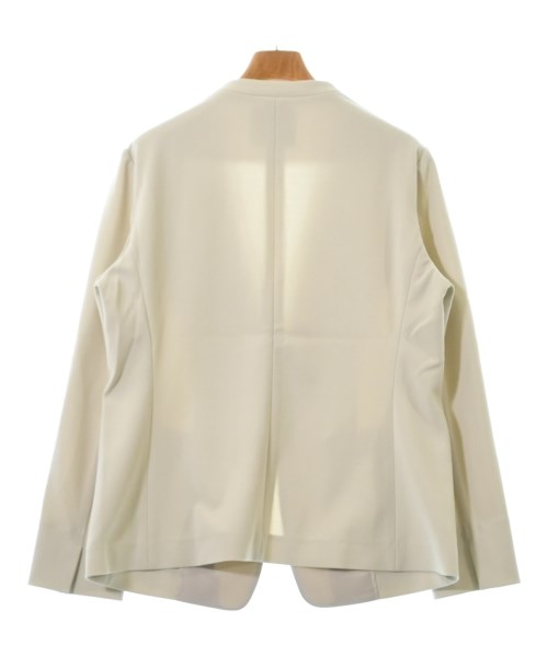 UNFILO（アンフィーロ）ノーカラージャケット ベージュ サイズ:XL レディース/2200632073016