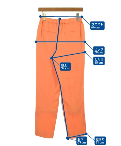 UNFILO（アンフィーロ）クロップドパンツ オレンジ サイズ:M レディース/2200616962060