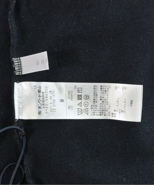 UNFILO（アンフィーロ）スウェット 黒 サイズ:M レディース/2200670108176