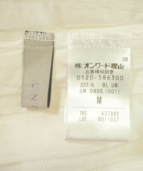 UNFILO（アンフィーロ）ブラウス 白 サイズ:M レディース/2200671313180