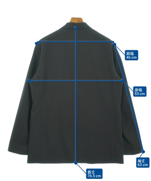 UNFILO（アンフィーロ）ジャケット 黒 サイズ:L メンズ/2200675704014