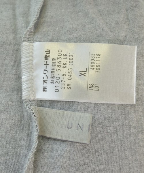 UNFILO（アンフィーロ）Tシャツ・カットソー グレー サイズ:XL レディース/2200673390127