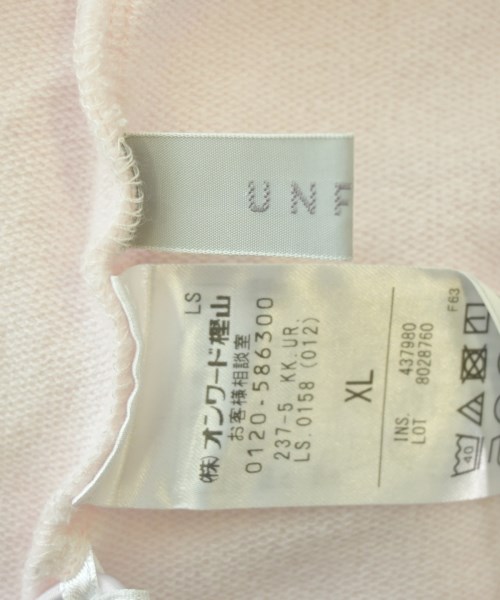 UNFILO（アンフィーロ）スウェット ピンク サイズ:XL レディース/2200699845014