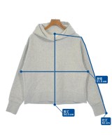 UNFILO（アンフィーロ）パーカー グレー サイズ:M レディース/2200648425083