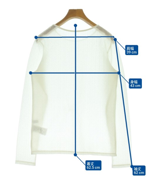 UNFILO（アンフィーロ）ニット・セーター 白 サイズ:M レディース/2200650936140