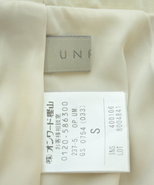 UNFILO（アンフィーロ）ワンピース 白 サイズ:S レディース/2200652251043