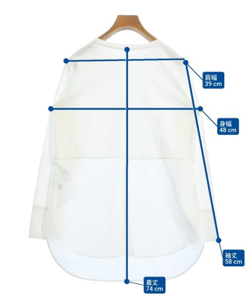 UNFILO（アンフィーロ）Tシャツ・カットソー 白 サイズ:M レディース/2200655445067