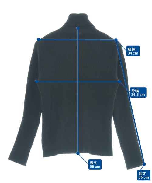 UNFILO（アンフィーロ）ニット・セーター 黒 サイズ:S レディース/2200656687046