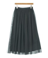 UNFILO（アンフィーロ）ロング・マキシ丈スカート 黒 サイズ:XL レディース/2200658814051