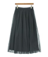 UNFILO（アンフィーロ）ロング・マキシ丈スカート 黒 サイズ:XL レディース/2200658814051