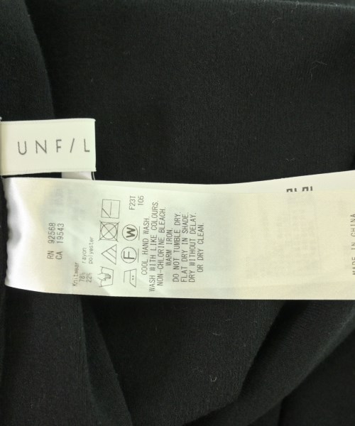 UNFILO（アンフィーロ）ニット・セーター 黒 サイズ:44(XL位) レディース/2200712218245