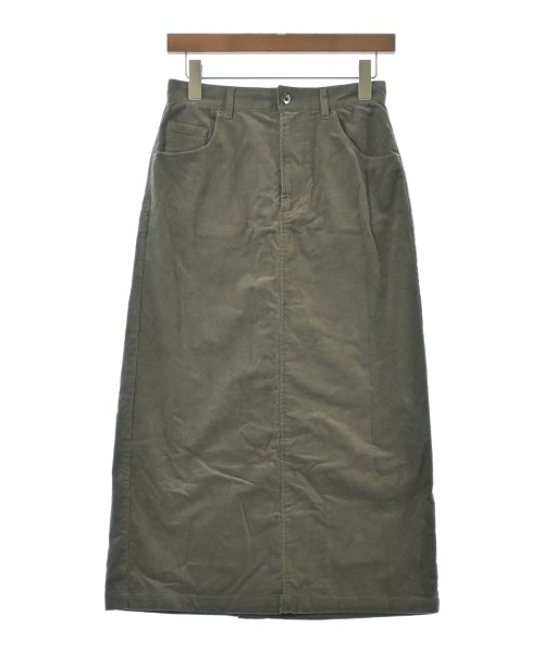 UNFILO(アンフィーロ)ロング・マキシ丈スカート カーキ サイズ:M/2200636982017