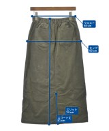 UNFILO（アンフィーロ）ロング・マキシ丈スカート カーキ サイズ:M レディース/2200636982017