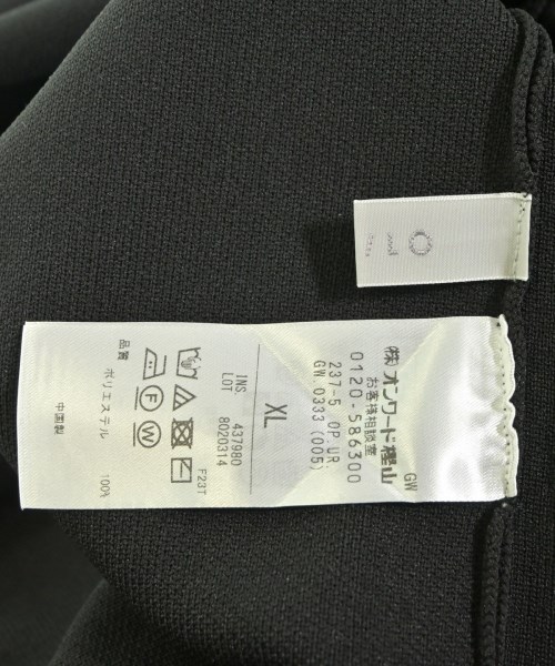 UNFILO（アンフィーロ）ワンピース 黒 サイズ:XL レディース/2200637121026