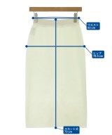 UNFILO（アンフィーロ）ひざ丈スカート 白 サイズ:S レディース/2200636844018