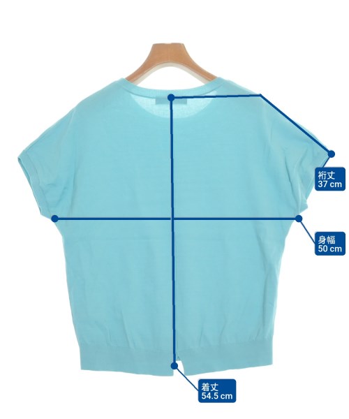 UNFILO（アンフィーロ）ニット・セーター 青 サイズ:M レディース/2200643038035