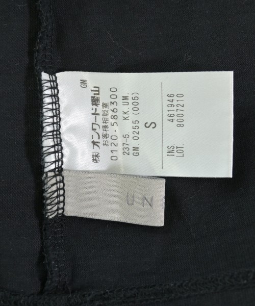 UNFILO（アンフィーロ）Tシャツ・カットソー 黒 サイズ:S レディース/2200645590043