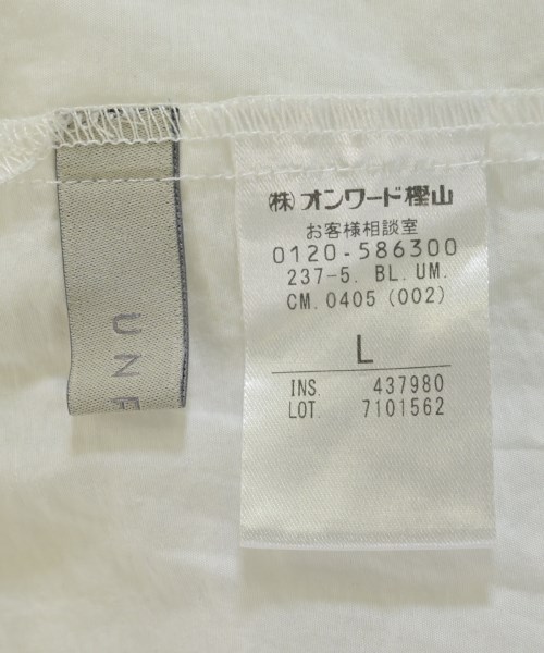 UNFILO（アンフィーロ）ブラウス 白 サイズ:L レディース/2200701658052