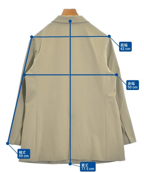 UNFILO（アンフィーロ）テーラードジャケット ベージュ サイズ:L レディース/2200659933065