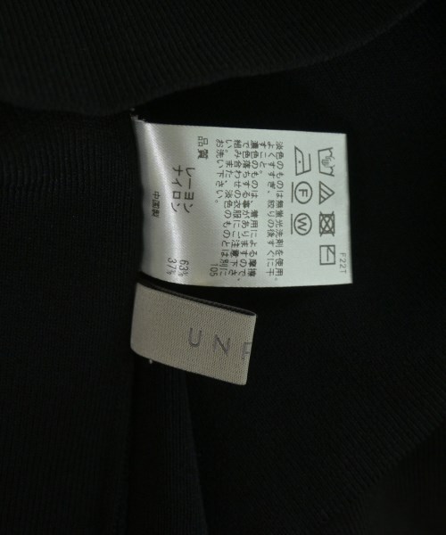 UNFILO（アンフィーロ）ベスト/ノースリーブ 黒 サイズ:M レディース/2200665172069