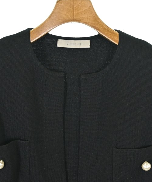 UNFILO（アンフィーロ）カーディガン 黒 サイズ:S レディース/2200661046029