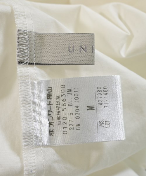 UNFILO（アンフィーロ）カジュアルシャツ 白 サイズ:M レディース/2200663221066