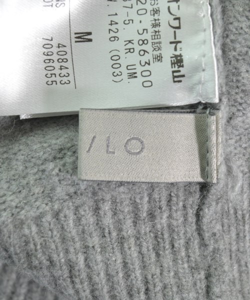 UNFILO（アンフィーロ）カーディガン グレー サイズ:M レディース/2200666951083