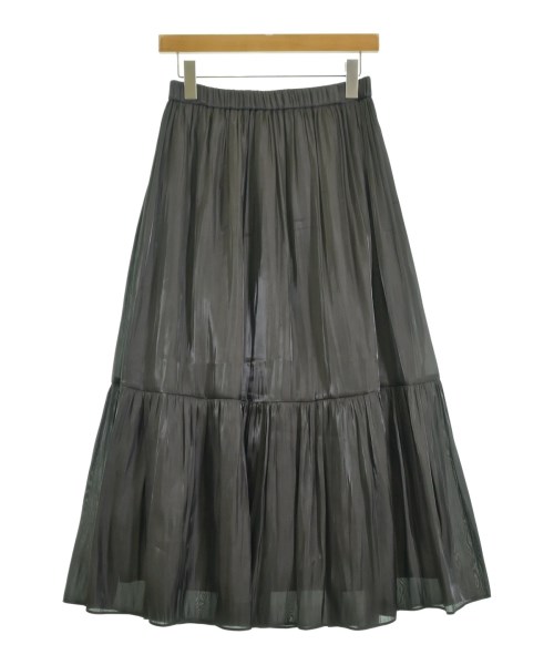 UNFILO(アンフィーロ)ロング・マキシ丈スカート グレー サイズ:M/2200665947131