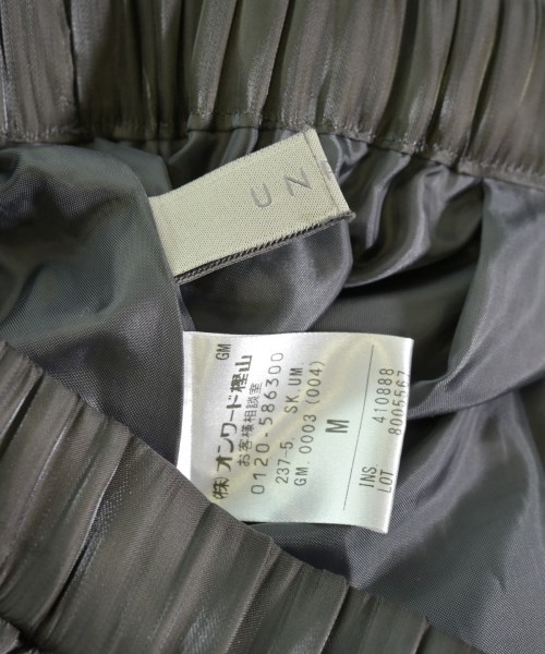 UNFILO（アンフィーロ）ロング・マキシ丈スカート グレー サイズ:M レディース/2200665947131