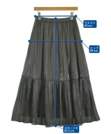 UNFILO（アンフィーロ）ロング・マキシ丈スカート グレー サイズ:M レディース/2200665947131