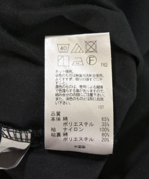 UNFILO（アンフィーロ）Tシャツ・カットソー 黒 サイズ:S レディース/2200721354064