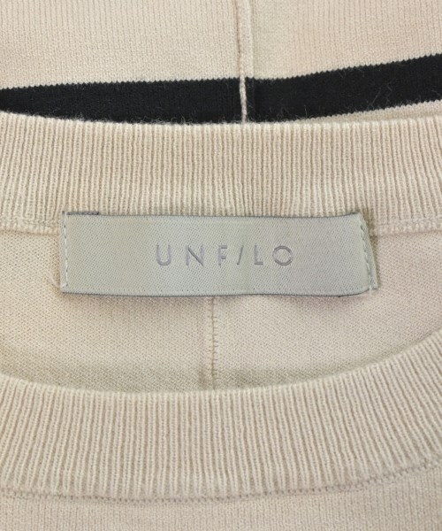 UNFILO（アンフィーロ）ニット・セーター ベージュ サイズ:M レディース/2200685779095