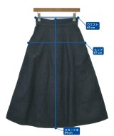 Vika 2.0（ヴィカガジンスカヤ）ロング・マキシ丈スカート 紺 サイズ:36(XS位) レディース/2200615045047