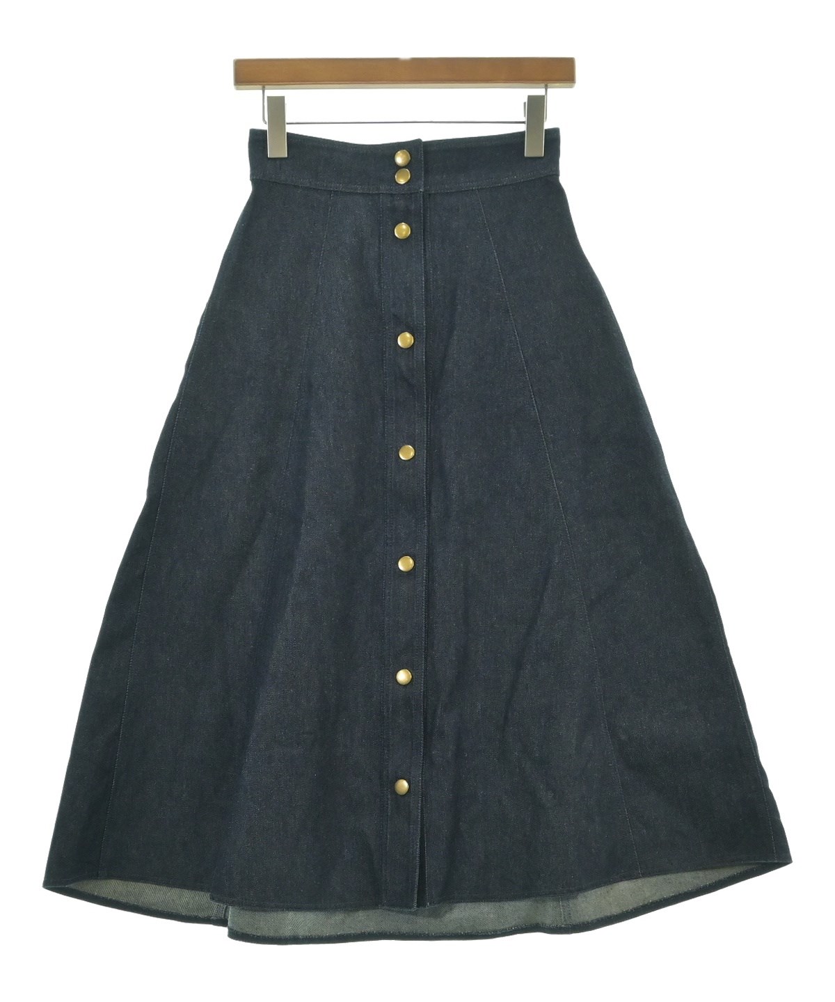 Vika 2.0（ヴィカガジンスカヤ）ロング・マキシ丈スカート 紺 サイズ