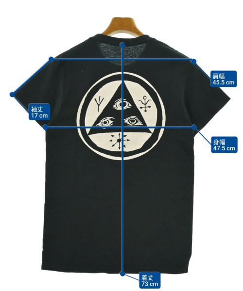 Welcome skateboards（ウェルカムスケートボード）Tシャツ・カットソー 黒 サイズ:S メンズ/2200648342045