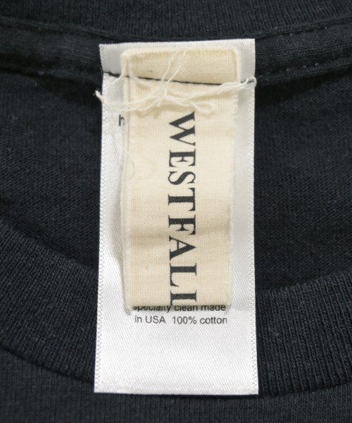WESTFALL（ウエストフォール）Tシャツ・カットソー 黒 サイズ:L メンズ/2200717977017
