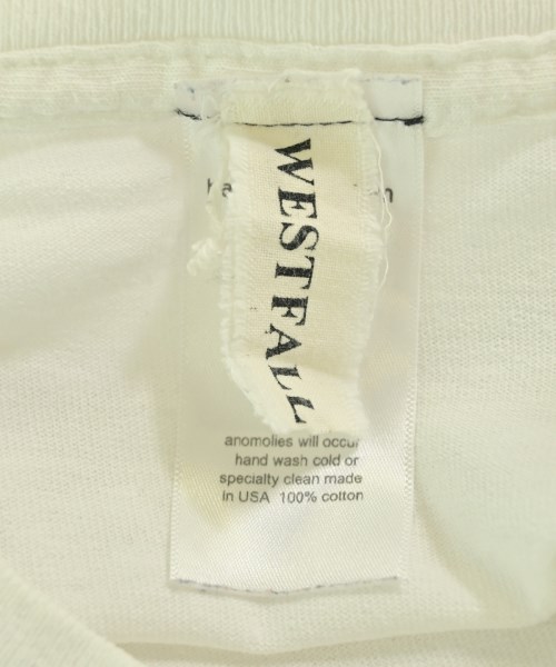 WESTFALL（ウエストフォール）Tシャツ・カットソー 白 サイズ:XL メンズ/2200683968156