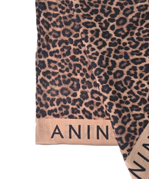 ANINE BING（アニンビン）ストール 茶 サイズ:- レディース/2200629306103