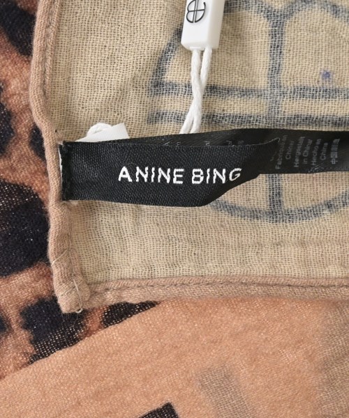 ANINE BING（アニンビン）ストール 茶 サイズ:- レディース/2200629306103