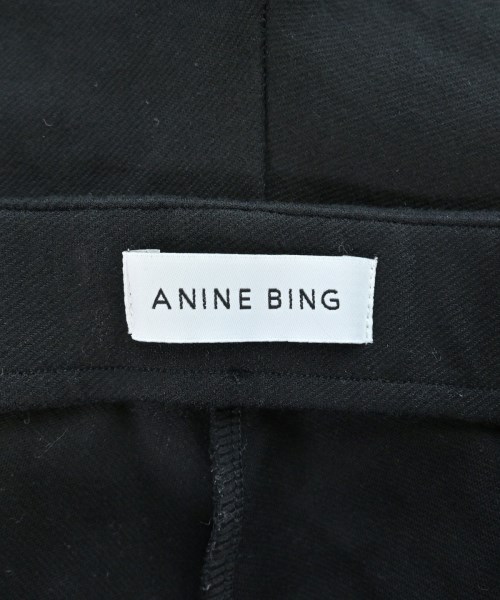 ANINE BING（アニンビン）クロップドパンツ 黒 サイズ:36(S位) レディース/2200676767070