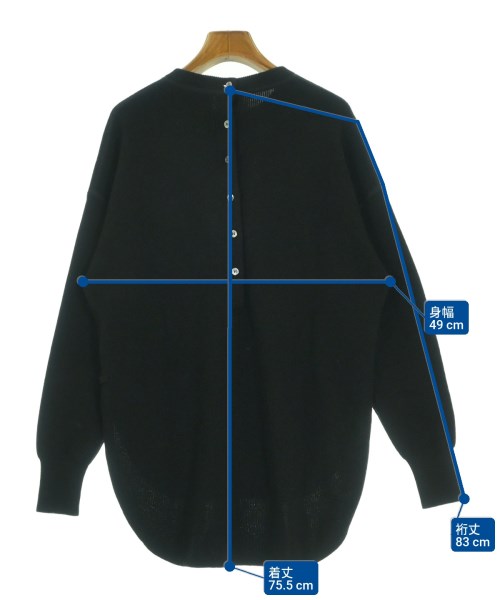 ANNUAL（アニュアル）ニット・セーター 黒 サイズ:F レディース/2200640664039