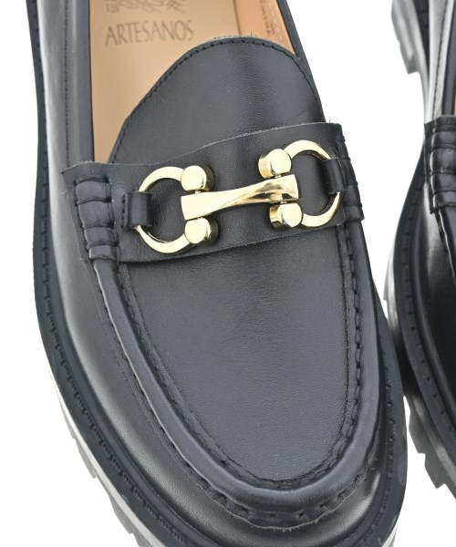 ARTESANOS（アルテサノス）ドレスシューズ/ローファー 黒 サイズ:EU38(24.5cm位) レディース/2200659188069