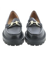 ARTESANOS（アルテサノス）ドレスシューズ/ローファー 黒 サイズ:EU38(24.5cm位) レディース/2200659188069