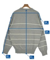 BROKEN BASE（ブロークンベース）ニット・セーター グレー サイズ:L メンズ/2200634238185